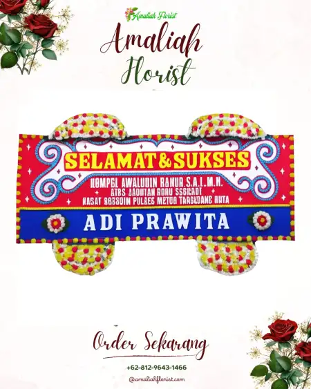 Papan Bunga Ucapan Selamat Umbulmartani